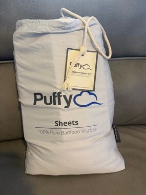 Puffy Signature Bamboo Twin Sheet Set